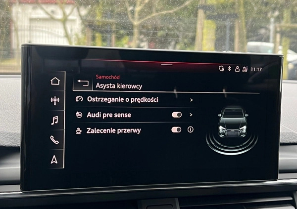 Audi A4 cena 149900 przebieg: 50030, rok produkcji 2022 z Międzychód małe 631